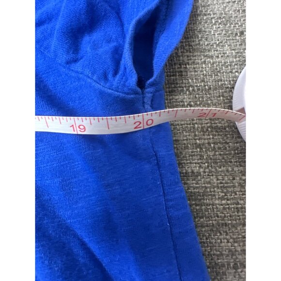 Bit & Bridle Womens Medium Blue Short Sleeve Top Western Short Sleeves - Picture 5 of 6